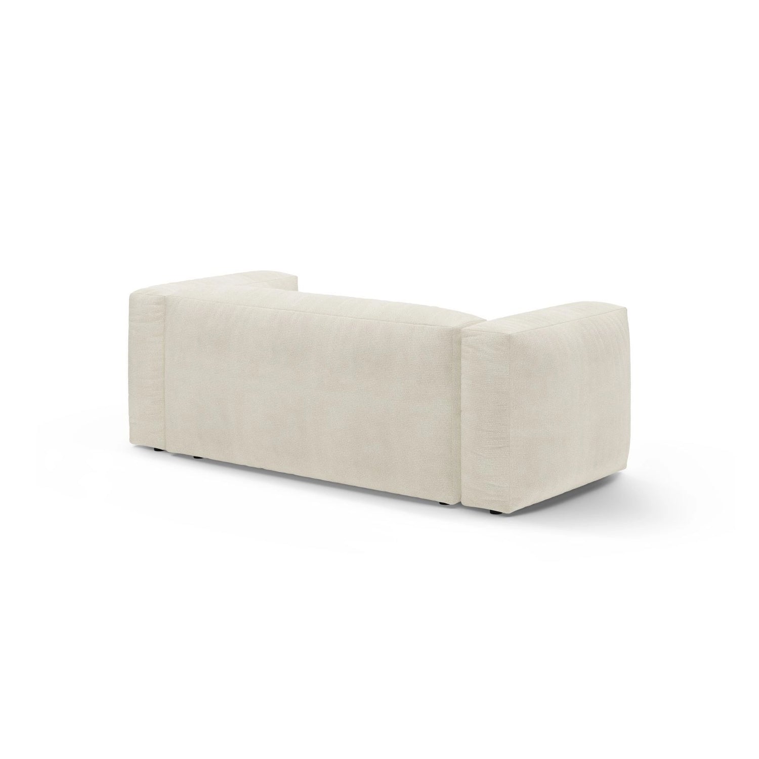 Martina 2-Sitzer Sofa aus Boucle in Elfenbein (Monet Nata), 200x106 cm von Micadoni – Bild 5