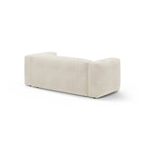 Martina 2-Sitzer Sofa aus Boucle in Elfenbein (Monet Nata), 200x106 cm von Micadoni – Bild 5