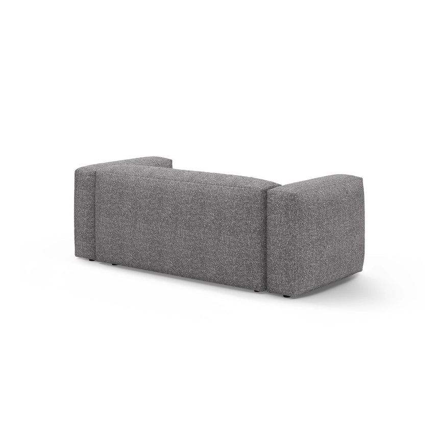 Martina 2-Sitzer Sofa aus Boucle in Graphit (Monet Graphite), 200x106 cm von Micadoni – Bild 5