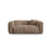Martina 2-Sitzer Sofa aus Cord in Acorn (Tilia 17), 200x106 cm von Micadoni – Bild 1
