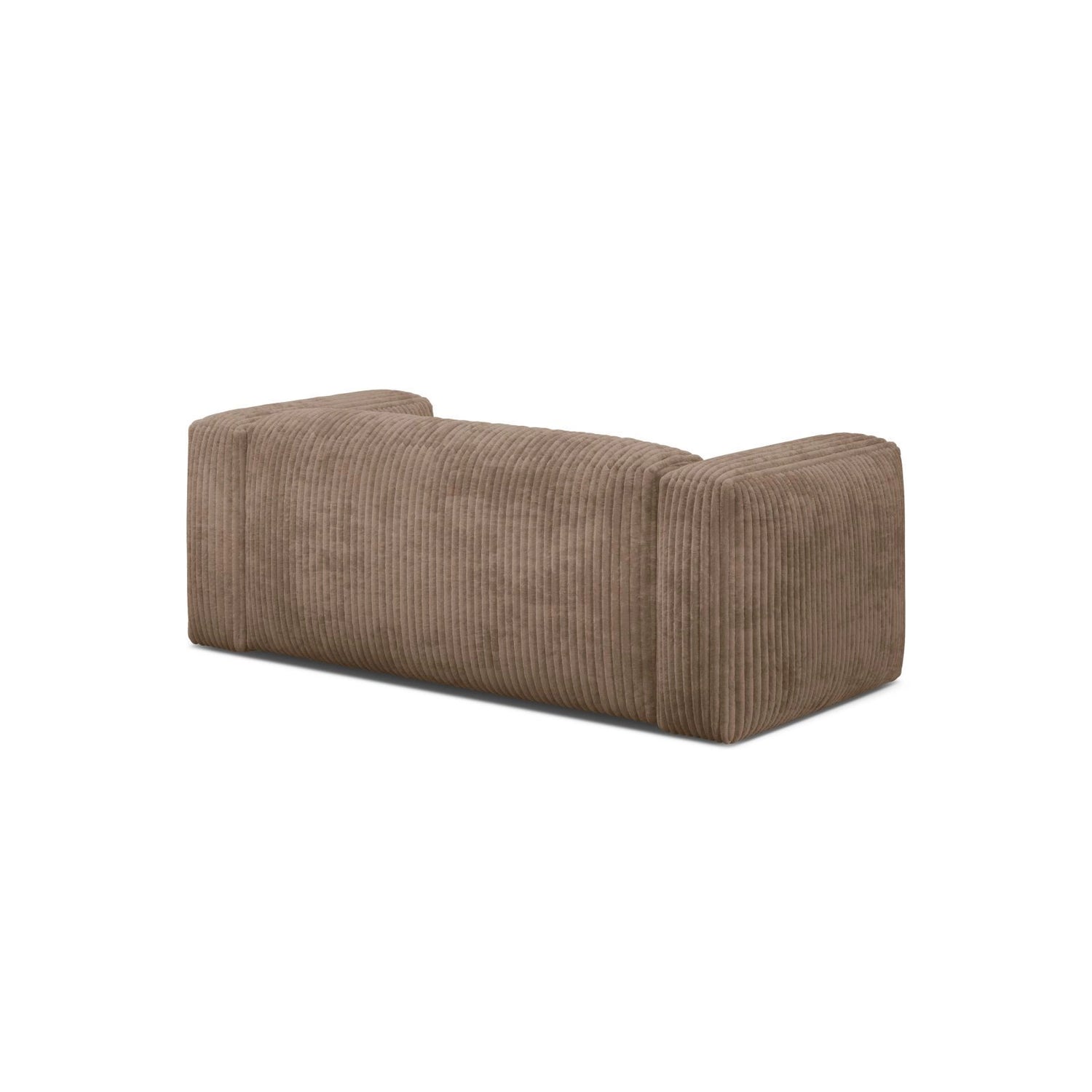 Martina 2-Sitzer Sofa aus Cord in Acorn (Tilia 17), 200x106 cm von Micadoni – Bild 5
