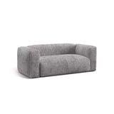 Martina 2-Sitzer Sofa aus Cord in Hellgrau (Tilia 86), 200x106 cm von Micadoni – Bild 4