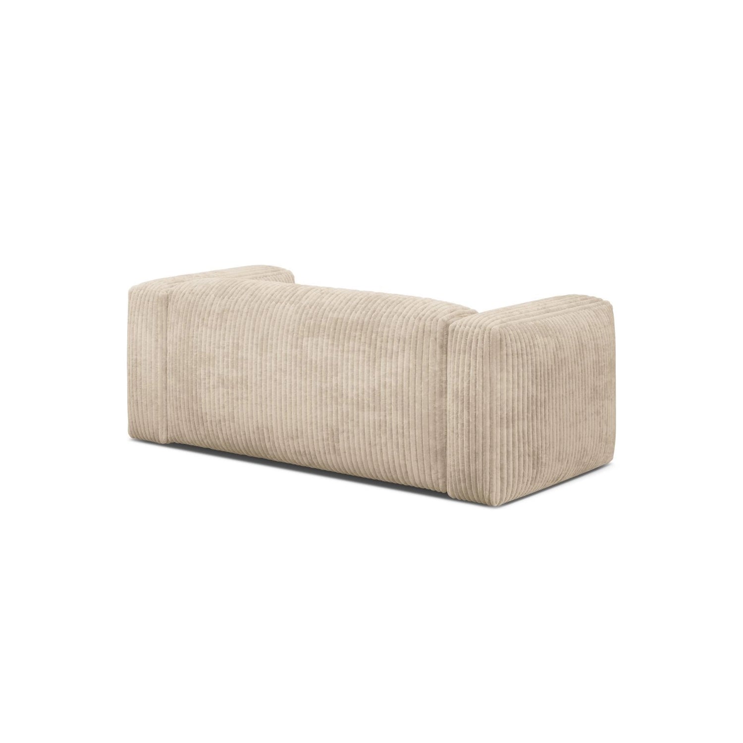 Martina 2-Sitzer Sofa aus Cord in Leichtes Beige (Tilia 03), 200x106 cm von Micadoni – Bild 5