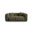 Martina 2-Sitzer Sofa aus Cord in Moosgrün (Tilia 37), 200x106 cm von Micadoni – Bild 1