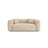 Martina 2-Sitzer Sofa aus Samt, Cord, Boucle oder Strukturstoff, 200x106 cm von Micadoni – Bild 1