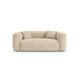 Martina 2-Sitzer Sofa aus Samt, Cord, Boucle oder Strukturstoff, 200x106 cm von Micadoni – Bild 1