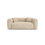 Martina 2-Sitzer Sofa aus Samt, Cord, Boucle oder Strukturstoff, 200x106 cm von Micadoni – Bild 1