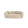 Martina 2-Sitzer Sofa aus Samt, Cord, Boucle oder Strukturstoff, 200x106 cm von Micadoni – Bild 1