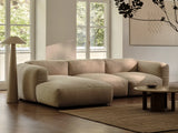 Martina 2-Sitzer Sofa aus Samt, Cord, Boucle oder Strukturstoff, 200x106 cm von Micadoni – Bild 3