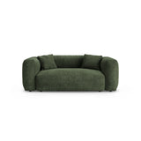 Martina 2-Sitzer Sofa aus Samt in Grün (Vogue 11), 200x106 cm von Micadoni – Bild 1