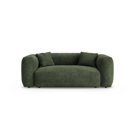 Martina 2-Sitzer Sofa aus Samt in Grün (Vogue 11), 200x106 cm von Micadoni – Bild 1