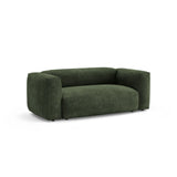 Martina 2-Sitzer Sofa aus Samt in Grün (Vogue 11), 200x106 cm von Micadoni – Bild 4