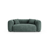 Martina 2-Sitzer Sofa aus Samt in Petrol (Vogue 12), 200x106 cm von Micadoni – Bild 1
