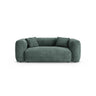 Martina 2-Sitzer Sofa aus Samt in Petrol (Vogue 12), 200x106 cm von Micadoni – Bild 1
