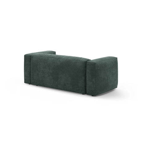 Martina 2-Sitzer Sofa aus Samt in Petrol (Vogue 12), 200x106 cm von Micadoni – Bild 5