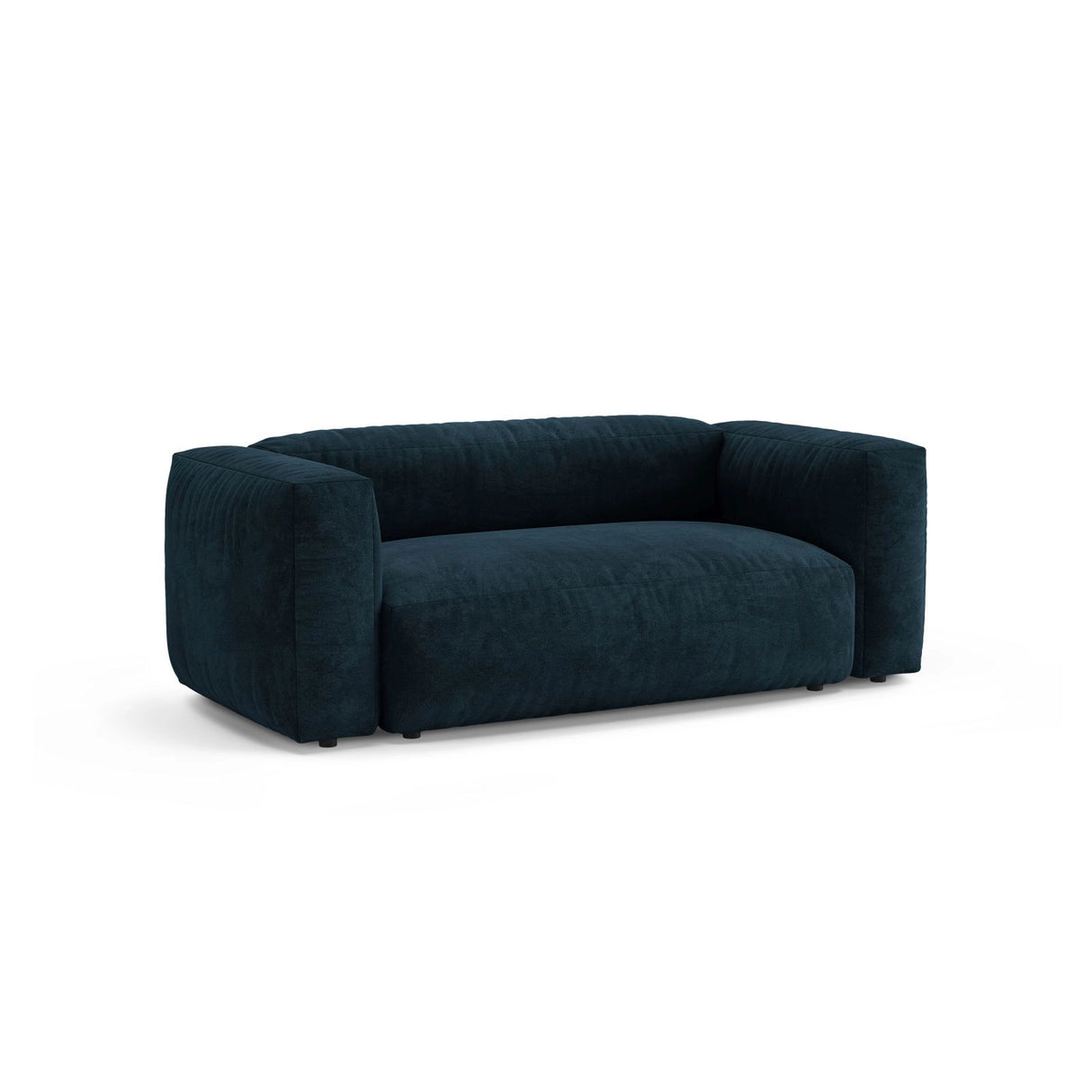Martina 2-Sitzer Sofa aus Samt in Tiefes Petrol (Vogue 13), 200x106 cm von Micadoni – Bild 4