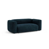 Martina 2-Sitzer Sofa aus Samt in Tiefes Petrol (Vogue 13), 200x106 cm von Micadoni – Bild 4