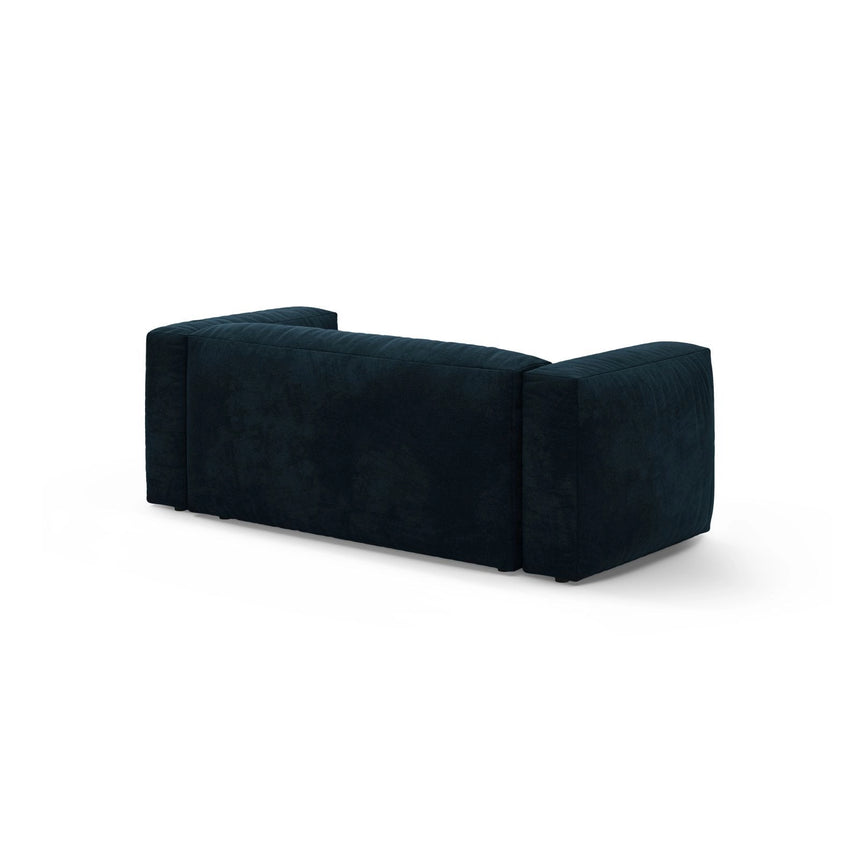 Martina 2-Sitzer Sofa aus Samt in Tiefes Petrol (Vogue 13), 200x106 cm von Micadoni – Bild 5