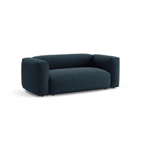 Martina 2-Sitzer Sofa aus Strukturierter Stoff in Blau Jeans (Boston Ocean), 200x106 cm von Micadoni – Bild 3