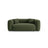 Martina 2-Sitzer Sofa aus Strukturierter Stoff in Grün (Boston Forest), 200x106 cm von Micadoni – Bild 1