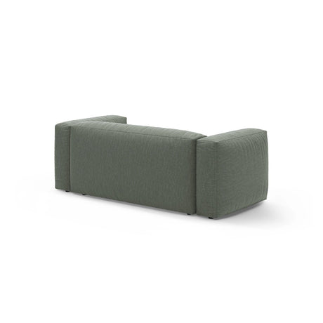 Martina 2-Sitzer Sofa aus Strukturierter Stoff in Moosgrün (Boston Water Green), 200x106 cm von Micadoni – Bild 4