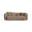 Martina 3-Sitzer Sofa, Sitztiefe 90 cm, aus Cord in Acorn (Tilia 17), 240x120 cm von Micadoni – Bild 1
