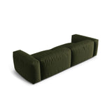 Martina 4-Sitzer Sofa, Sitztiefe 76 cm, aus Strukturierter Stoff in Grün (Boston Forest), 320x106 cm von Micadoni – Bild 4