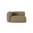 Martina Modulares Sofa Sitzelement, Linke Seite, Sitztiefe 90 cm, aus Boucle in Cappuccino (Monet Cappucino), 120x120 cm von Micadoni – Bild 1