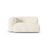 Martina Modulares Sofa Sitzelement, Linke Seite, Sitztiefe 90 cm, aus Boucle in Elfenbein (Monet Nata), 160x120 cm von Micadoni – Bild 1