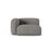 Martina Modulares Sofa Sitzelement, Linke Seite, Sitztiefe 90 cm, aus Boucle in Graphit (Monet Graphite), 120x120 cm von Micadoni – Bild 1