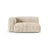 Martina Modulares Sofa Sitzelement, Linke Seite, Sitztiefe 90 cm, aus Cord in Leichtes Beige (Tilia 03), 160x120 cm von Micadoni – Bild 1