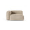 Martina Modulares Sofa Sitzelement, Linke Seite, Sitztiefe 90 cm, aus Samt, Cord, Boucle oder Sturkturstoff, 120x120 cm von Micadoni – Bild 1