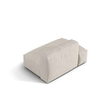 Martina Modulares Sofa Sitzelement, Linke Seite, aus Boucle in Beige (Monet Sand), 133x106 cm von Micadoni – Bild 4