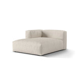 Martina Modulares Sofa Sitzelement, Linke Seite, aus Boucle in Beige (Monet Sand), 176x120 cm von Micadoni – Bild 3