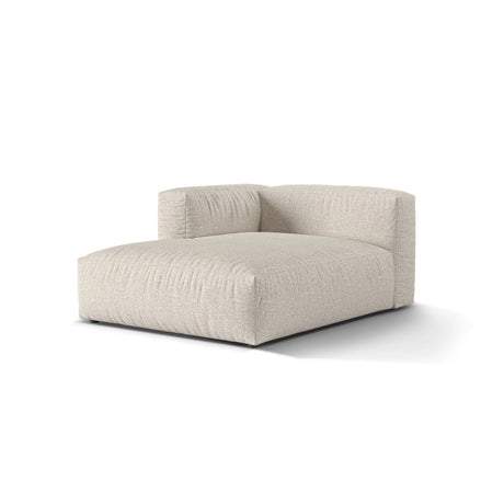 Martina Modulares Sofa Sitzelement, Linke Seite, aus Boucle in Beige (Monet Sand), 176x120 cm von Micadoni – Bild 3