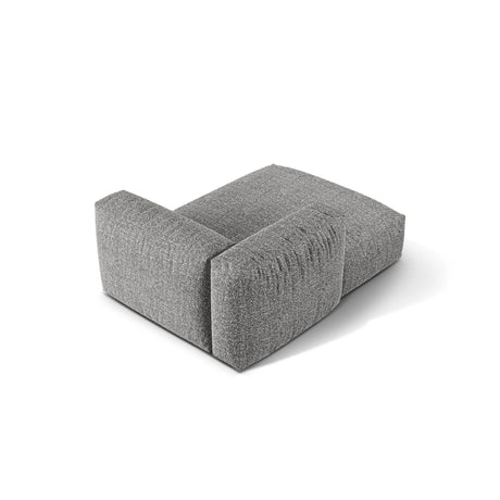 Martina Modulares Sofa Sitzelement, Linke Seite, aus Boucle in Graphit (Monet Graphite), 176x120 cm von Micadoni – Bild 4