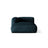 Martina Modulares Sofa Sitzelement, Linke Seite, aus Samt in Deep Petrol (Vogue 13), 176x120 cm von Micadoni – Bild 1