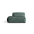 Martina Modulares Sofa Sitzelement, Linke Seite, aus Samt in Petrol (Vogue 12), 133x106 cm von Micadoni – Bild 1
