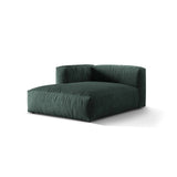 Martina Modulares Sofa Sitzelement, Linke Seite, aus Samt in Petrol (Vogue 12), 176x120 cm von Micadoni – Bild 3