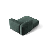Martina Modulares Sofa Sitzelement, Linke Seite, aus Samt in Petrol (Vogue 12), 176x120 cm von Micadoni – Bild 4