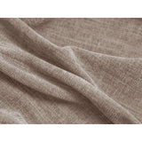 Martina Modulares Sofa Sitzelement, Linke Seite, aus Strukturierter Stoff in Dunkelbeige (Boston Trufa), 133x106 cm von Micadoni – Bild 6