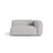 Martina Modulares Sofa Sitzelement, Rechte Seite, Sitztiefe 76 cm, aus Boucle in Silber (Monet Silver), 160x106 cm von Micadoni – Bild 1
