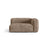 Martina Modulares Sofa Sitzelement, Rechte Seite, Sitztiefe 76 cm, aus Cord in Acorn (Tilia 17), 160x106 cm von Micadoni – Bild 1
