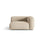 Martina Modulares Sofa Sitzelement, Rechte Seite, Sitztiefe 76 cm, aus Samt, Cord, Boucle oder Strukturstoff, 120x106 cm von Micadoni – Bild 1