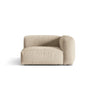Martina Modulares Sofa Sitzelement, Rechte Seite, Sitztiefe 76 cm, aus Samt, Cord, Boucle oder Strukturstoff, 120x106 cm von Micadoni – Bild 1