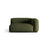 Martina Modulares Sofa Sitzelement, Rechte Seite, Sitztiefe 76 cm, aus Strukturierter Stoff in Grün (Boston Forest), 160x106 cm von Micadoni – Bild 1