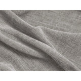 Martina Modulares Sofa Sitzelement, Rechte Seite, Sitztiefe 76 cm, aus Strukturierter Stoff in Hellgrau (Boston Light Grey), 120x106 cm von Micadoni – Bild 6