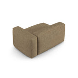 Martina Modulares Sofa Sitzelement, Rechte Seite, Sitztiefe 90 cm, aus Boucle in Cappuccino (Monet Cappucino), 160x120 cm von Micadoni – Bild 4