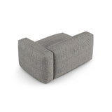 Martina Modulares Sofa Sitzelement, Rechte Seite, Sitztiefe 90 cm, aus Boucle in Graphit (Monet Graphite), 160x120 cm von Micadoni – Bild 4