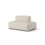 Martina Modulares Sofa Sitzelement, Rechte Seite, aus Boucle in Beige (Monet Sand), 133x106 cm
 von Micadoni – Bild 3